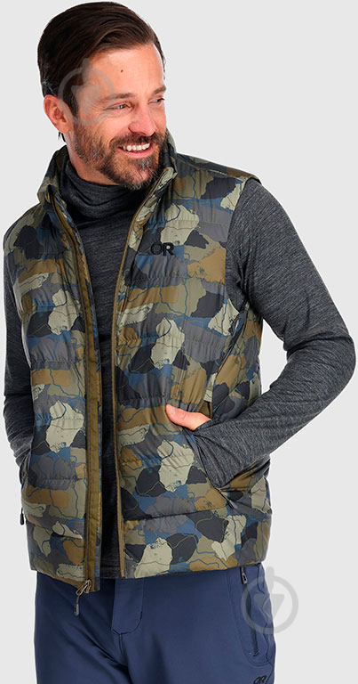 Жилет Outdoor Research MEN'S COLDFRONT DOWN VEST 283186-2211 р.S зелений - фото 2