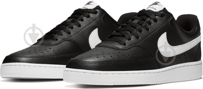 Кросівки чоловічі демісезонні Nike Court Vision Low CD5463-001 р.49,5 чорні - фото 1