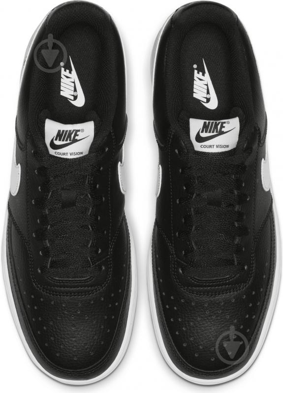 Кросівки чоловічі демісезонні Nike Court Vision Low CD5463-001 р.49,5 чорні - фото 7