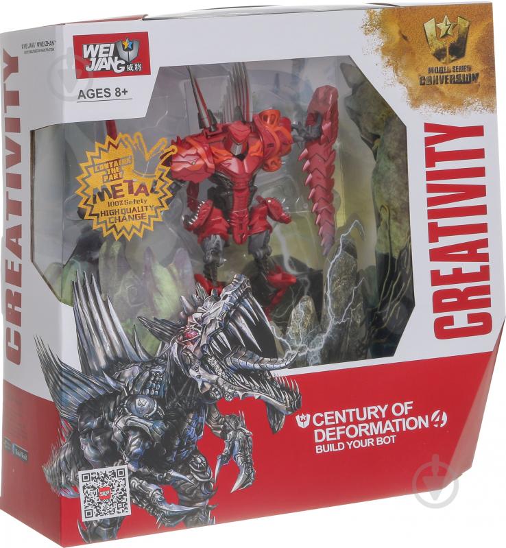 Робот-трансформер Yu Tung Limited Dinobot Warrior J8010 - фото 6