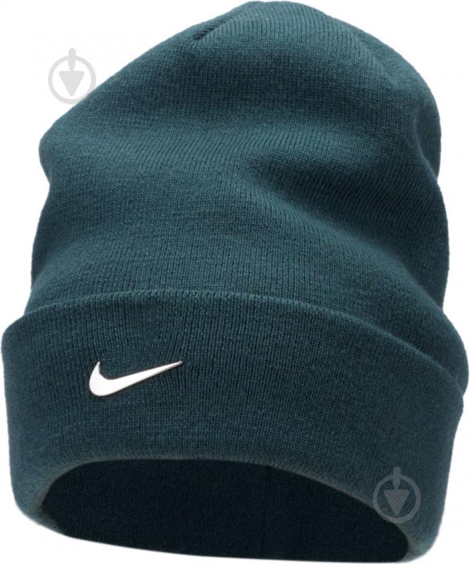 Шапка Nike U NK PEAK BEANIE SC MTSWSH L FB6527-328 р.one size зелений - фото 2