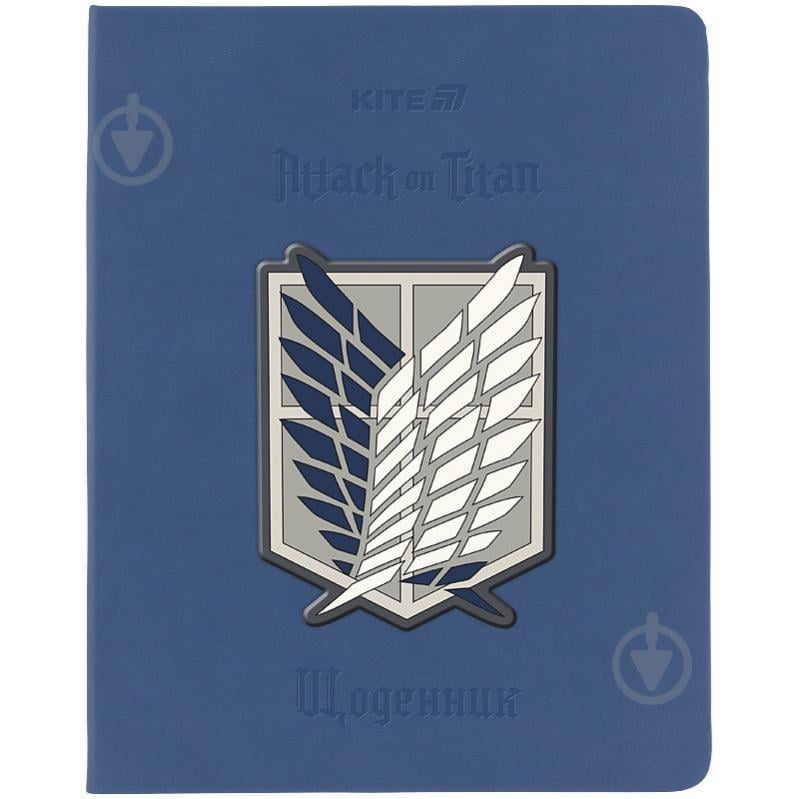 Дневник школьный PU Attack on Titan AT25-283 KITE - фото 1 Дневник школьный PU Attack on Titan AT25-283 KITE - фото 1