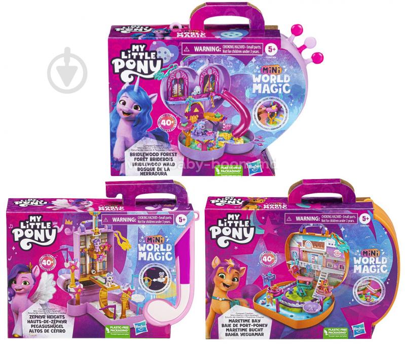 Ігровий набір Hasbro My Little Pony Mini World Magic в асортименті F3876 - фото 1