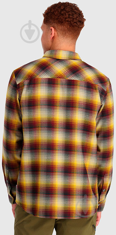 Рубашка Outdoor Research MEN'S FEEDBACK FLANNEL SHIRT 242862-1145 р. 2XL желтый - фото 2