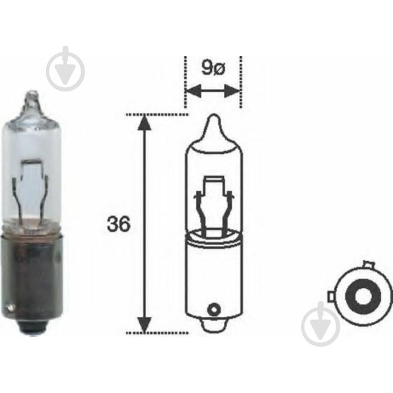 Автолампа розжарювання MAGNETI MARELLI C5W 5 Вт 10 шт.(002052500000) - фото 1