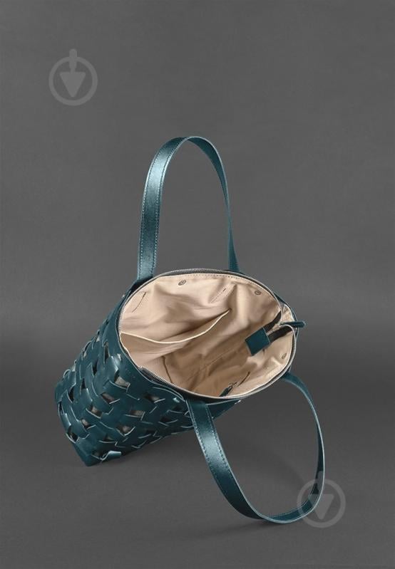 Сумка женская BlankNote Пазл L зеленый BN-BAG-33-malachite - фото 4