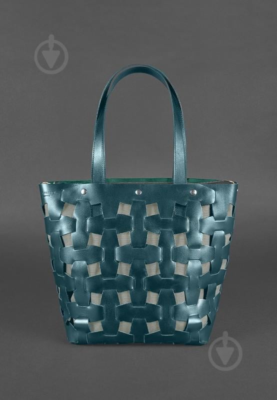 Сумка женская BlankNote Пазл L зеленый BN-BAG-33-malachite - фото 2