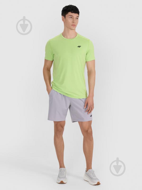 Майка 4F TSHIRT FNK M1521 4FWAW25TFTSM1521-42S р.3XL зеленый - фото 4 Майка 4F TSHIRT FNK M1521 4FWAW25TFTSM1521-42S р.3XL зеленый - фото 4