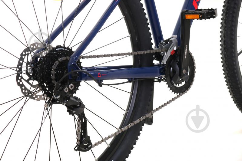 Велосипед Kross 29" 17"(43 см) MTB Level 2.0 17 (M) KRLV2Z29X17M002325 голубой - фото 5