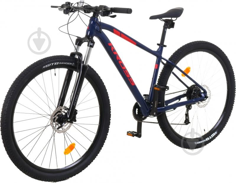 Велосипед Kross 29" 17"(43 см) MTB Level 2.0 17 (M) KRLV2Z29X17M002325 голубой - фото 2