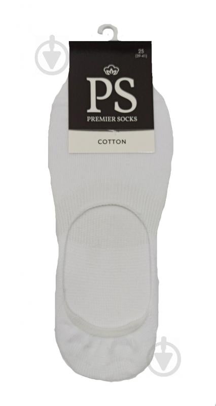 Следы Premier Socks арт. 888 р.25 белый - фото 1