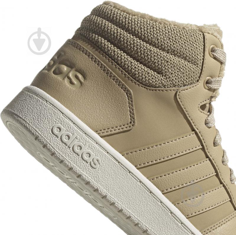 Кросівки жіночі зимові Adidas HOOPS 2.0 MID GZ8039 р.38 бежеві - фото 12