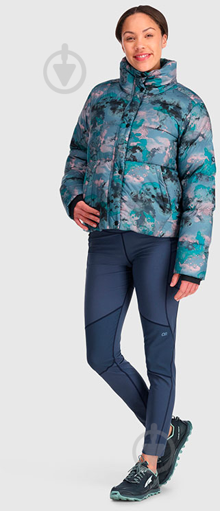 Куртка жіноча зимова Outdoor Research WOMEN'S COLDFRONT DOWN JACKET 283201-2224 р.L різнокольорова - фото 4