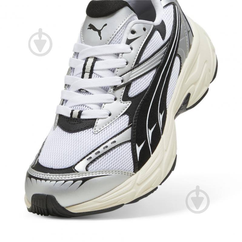 Кроссовки мужские Puma MORPHIC RETRO 39592002 р.37,5 белые - фото 8