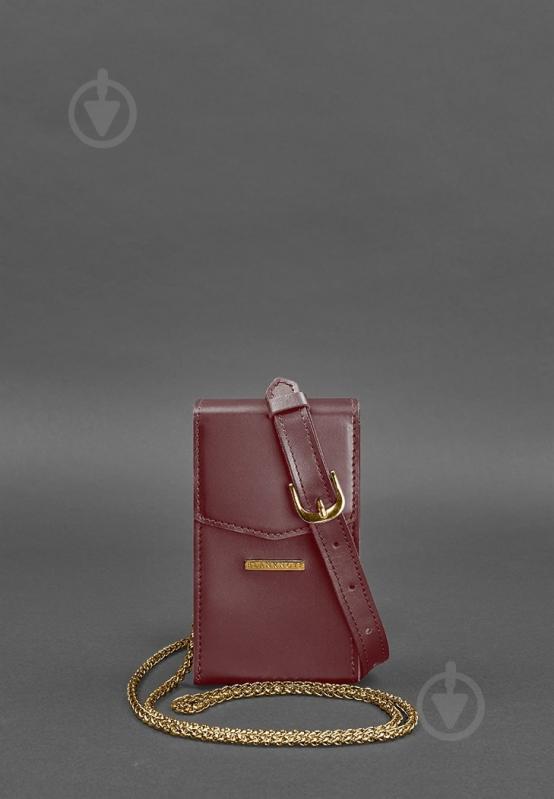Сумка женская BlankNote Mini Вертикальная бордовый BN-BAG-38-1-vin - фото 3 Сумка женская BlankNote Mini Вертикальная бордовый BN-BAG-38-1-vin - фото 3