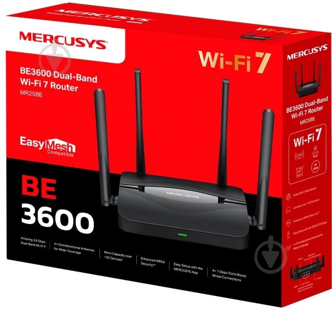 Роутер Mercusys MR25BE - фото 3 Роутер Mercusys MR25BE - фото 3