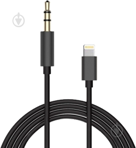 ᐉ Кабель Apple Lightning to 3.5mm Audio Cable 1,2 м черный (MR2C2ZM/A ...