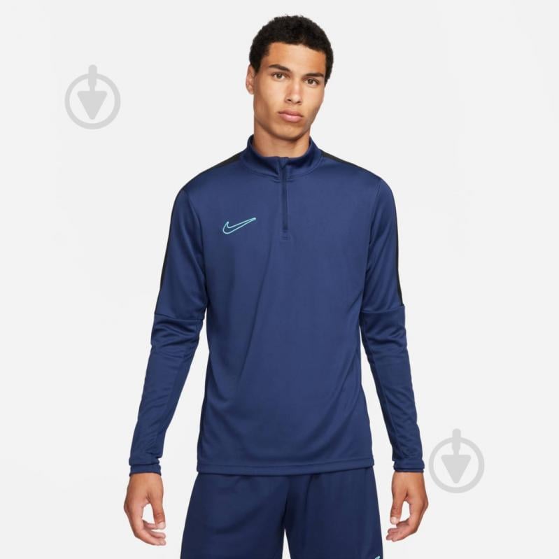 Джемпер Nike M NK DF ACD23 DRIL TOP BR DX4294-410 р.M синий - фото 1