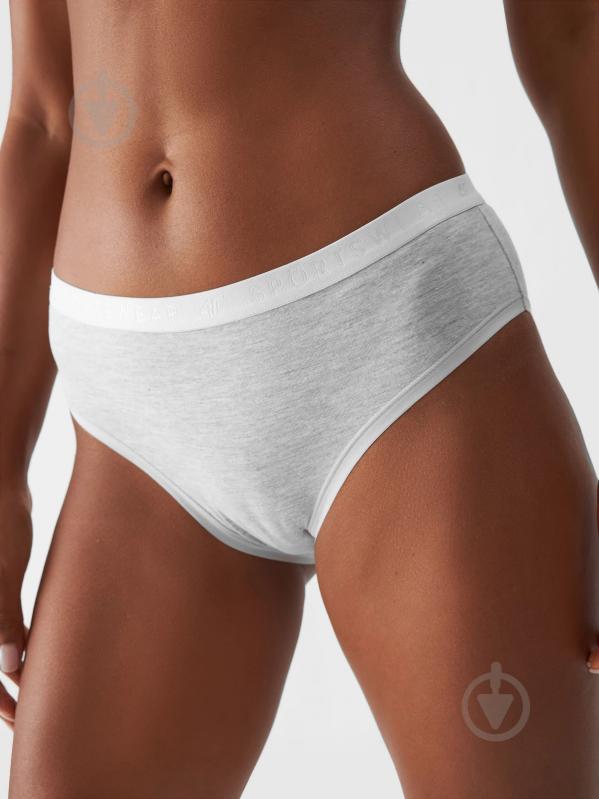 Труси 4F PANTIES F025 (2PACK) 4FWMM00UPTSF025-27M S сірий - фото 1 Труси 4F PANTIES F025 (2PACK) 4FWMM00UPTSF025-27M S сірий - фото 1