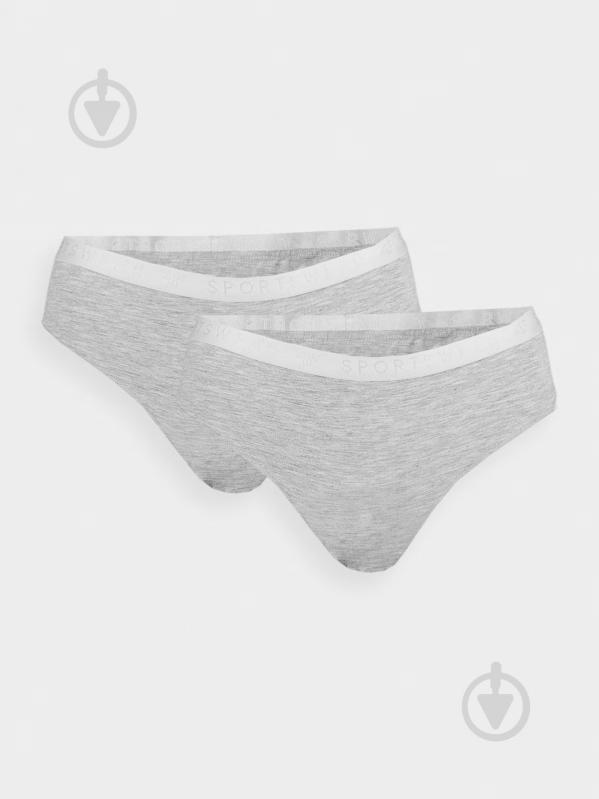 Труси 4F PANTIES F025 (2PACK) 4FWMM00UPTSF025-27M S сірий - фото 5 Труси 4F PANTIES F025 (2PACK) 4FWMM00UPTSF025-27M S сірий - фото 5