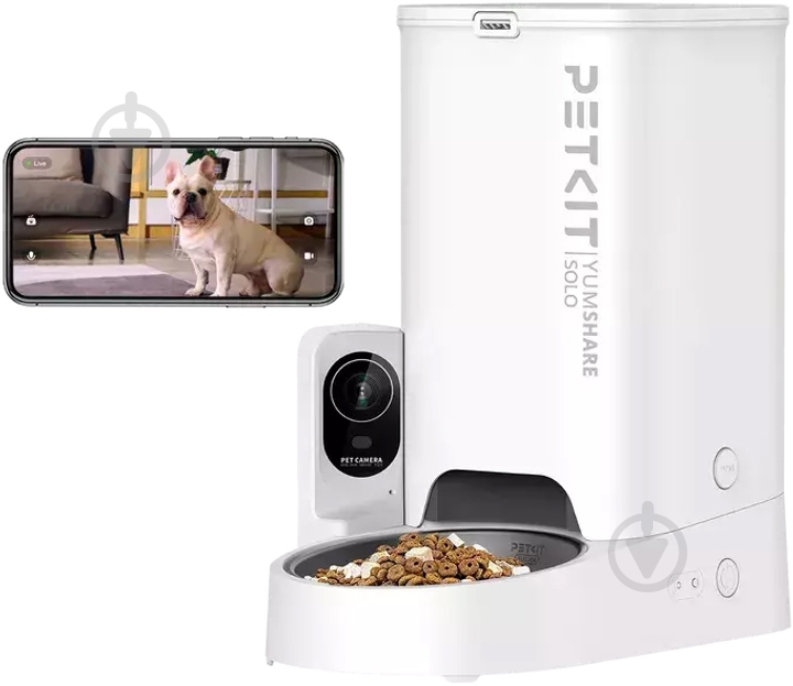 Смартгодівниця PETKIT YUMSHARE SOLO with Camera (P571) - фото 2