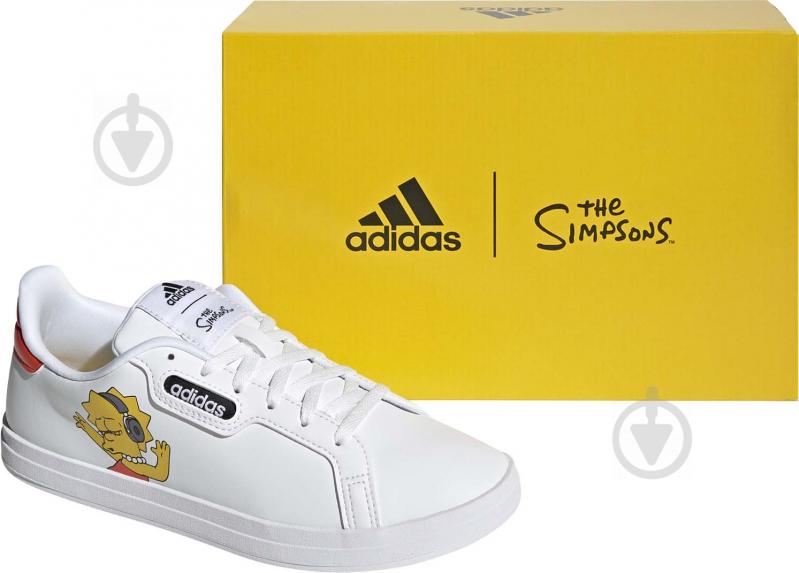 Кроссовки женские зимние Adidas COURTPOINT BASE GZ5343 р.38 белые - фото 6