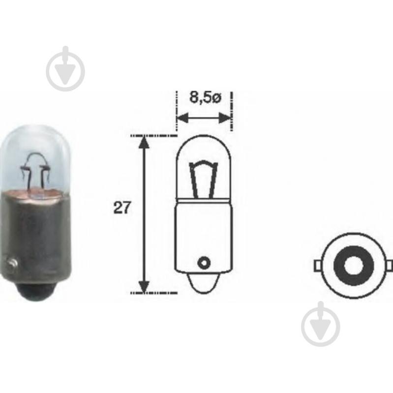 Автолампа галогенна MAGNETI MARELLI H4 55/60 Вт 2 шт.(002893100000) - фото 1