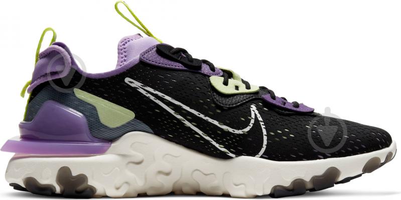 Кроссовки мужские демисезонные Nike REACT VISION CD4373-002 р.42,5 черные - фото 4