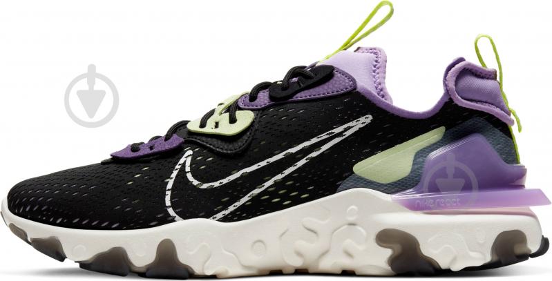 Кроссовки мужские демисезонные Nike REACT VISION CD4373-002 р.42,5 черные - фото 5
