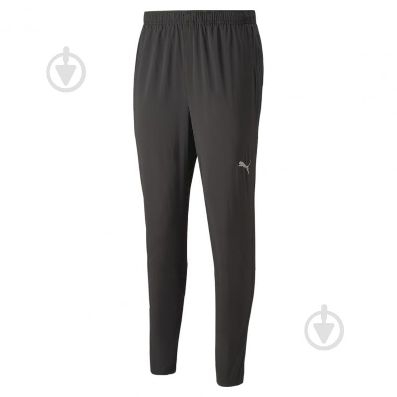 Брюки Puma RUN FAVORITE TAPERED PANT M 52316201 р. M черный - фото 1