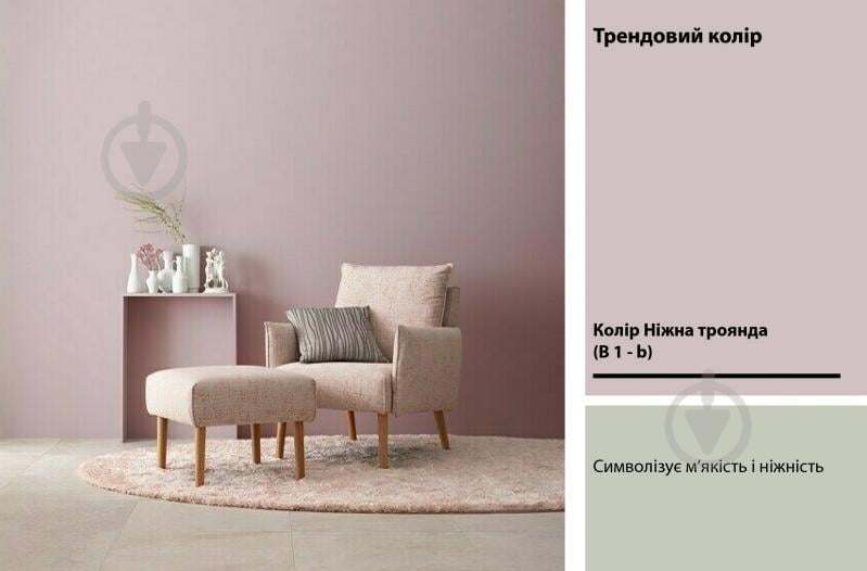 Краска латексная Feidal Innenlatex Matt глубокий мат белый 1 л - фото 14