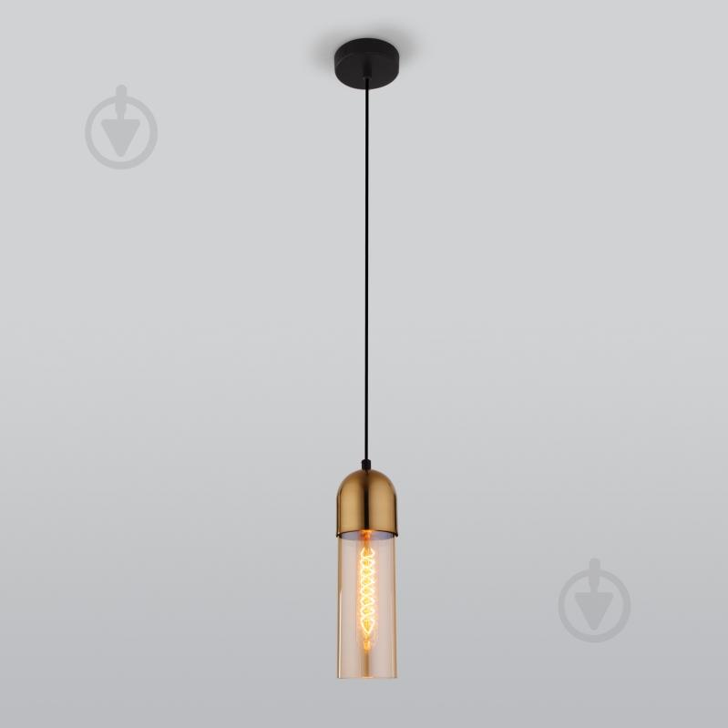 Підвіс Strotskis Airon 1x40 Вт E27 бурштиновий 50180/1 (бурштиновий) - фото 1