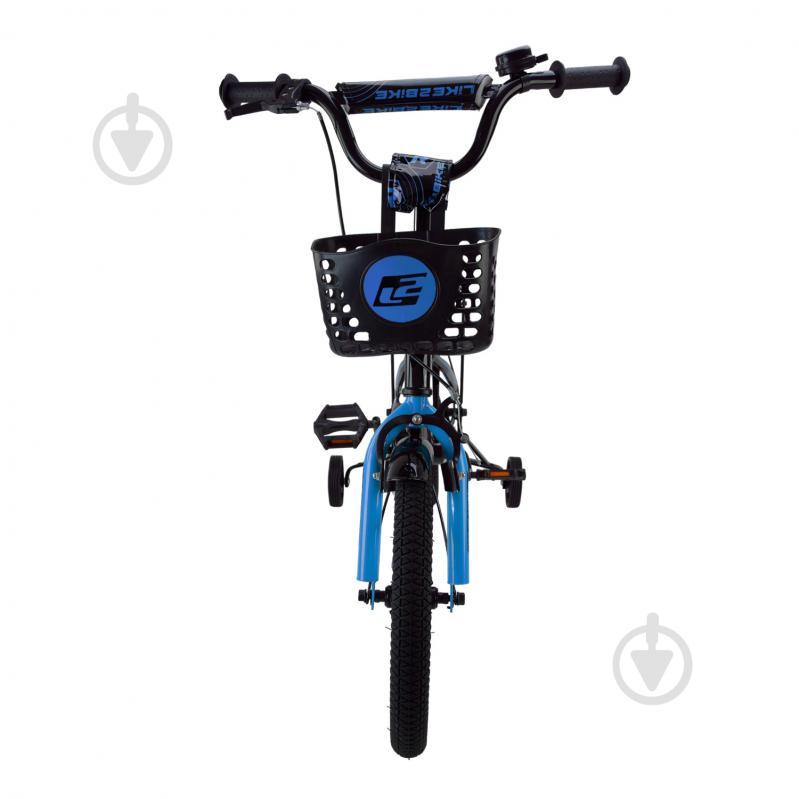 Велосипед детский Like2bike Dark Rider 16'' черный с синим 241608 - фото 2