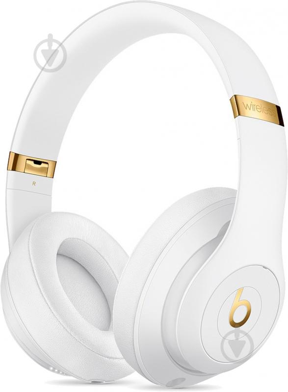 Наушники Beats Studio 3 white (MX3Y2ZM/A) - фото 1
