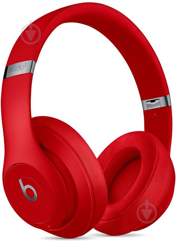Наушники Beats Studio 3 red (MX412ZM/A) - фото 3 Наушники Beats Studio 3 red (MX412ZM/A) - фото 3