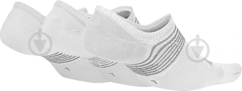 Носки Nike W NK PERF LTWT FOOT SX5277-100 р.L белый 3 шт. - фото 2