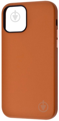 Чохол TOTU Leather Case (Genuine Leather) Brown для Apple iPhone 12 Pro - фото 1