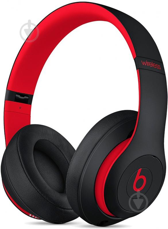 Наушники Beats Studio 3 black/red (MX422ZM/A) - фото 1