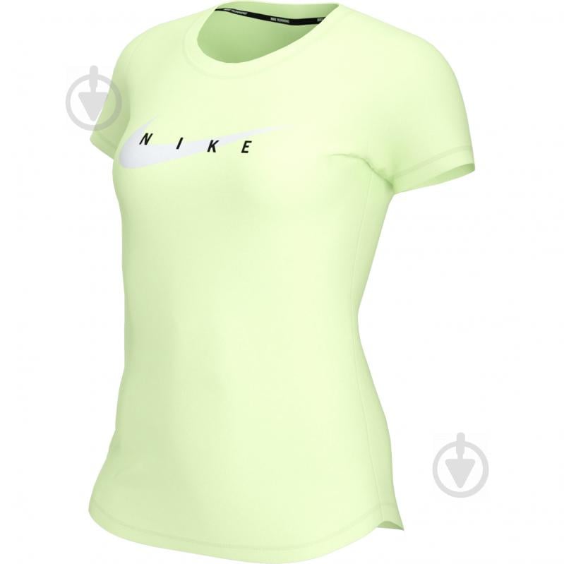 Футболка Nike W NK SWOOSH RUN TOP SS CZ9278-701 р.M м'ятний - фото 1