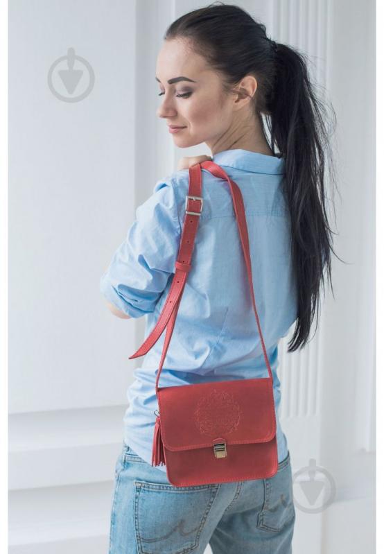 Сумка женская BlankNote Лилу коралловый BN-BAG-3-coral-man - фото 7