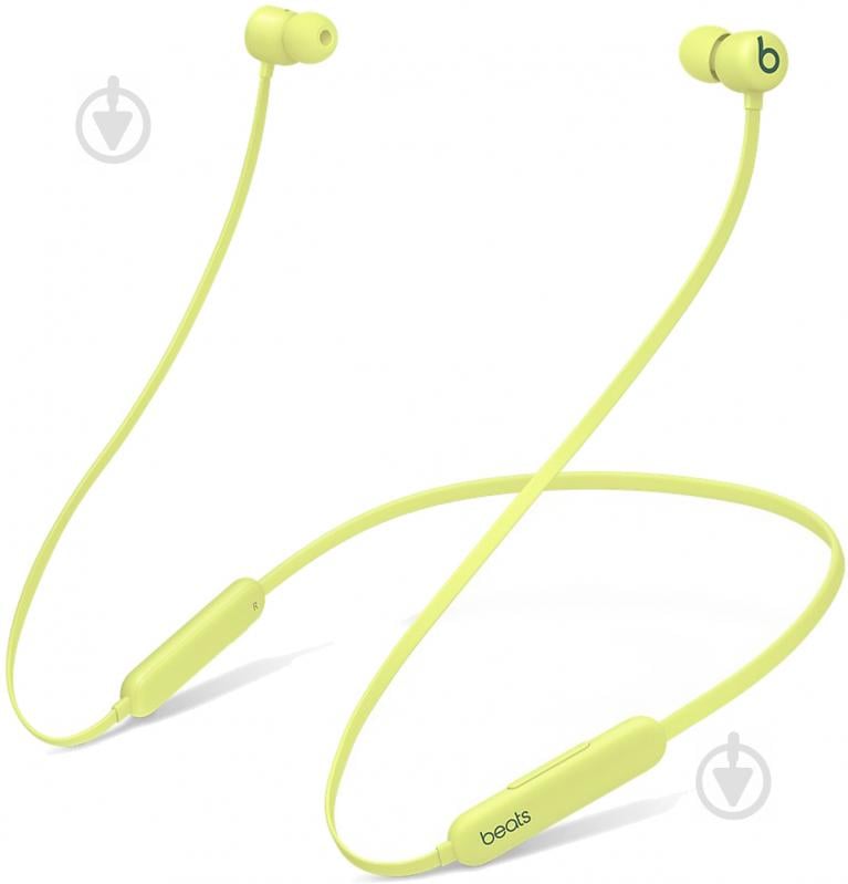 Наушники Beats Flex All-Day Wireless Earphones yellow (MYMD2ZM/A) - фото 1