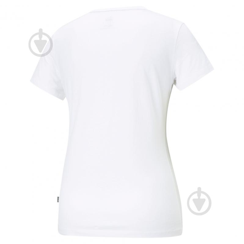 Футболка Puma ESS SMALL LOGO TEE 58677652 р.XL белый - фото 2