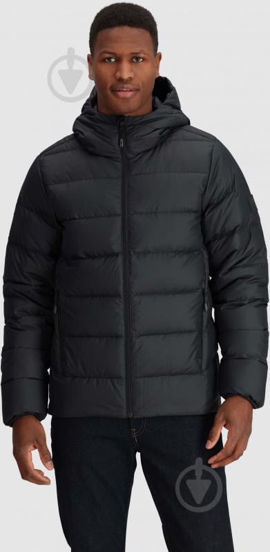 Куртка чоловіча Outdoor Research MEN'S COLDFRONT DOWN HOODIE 283188-1677 р.S чорна - фото 1