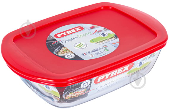 Форма для выпекания с крышкой Pyrex С&S 23х15х6.5см (215PFRD) - фото 4