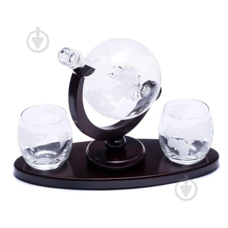 Набор для крепких напитков Глобус 850 мл 3 предмета - фото 4 Набор для крепких напитков Глобус 850 мл 3 предмета - фото 4