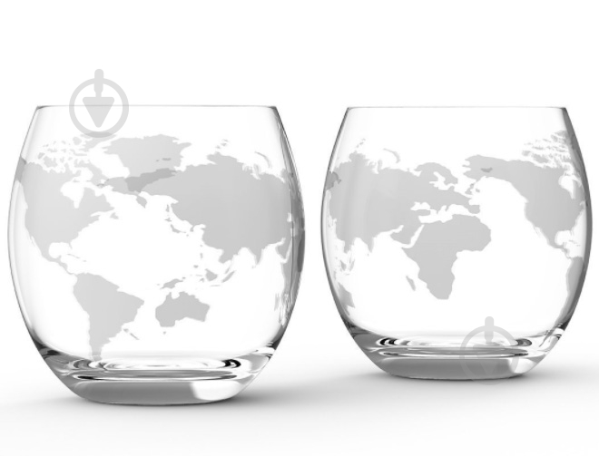 Набор стаканов для виски Глобус 300 мл 2 шт. - фото 2 Набор стаканов для виски Глобус 300 мл 2 шт. - фото 2