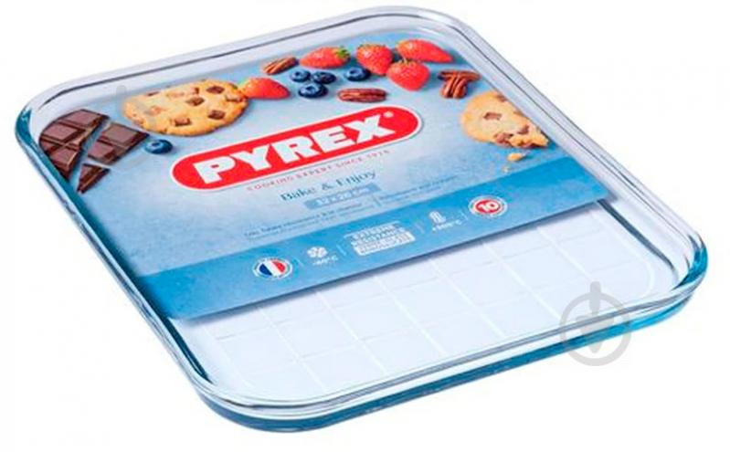 Форма для выпекания с крышкой Pyrex B&E 32х26х2см (913S157) - фото 1