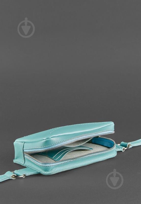 Сумка жіноча BlankNote Dropbag бірюзовий BN-BAG-6-tiffany - фото 6