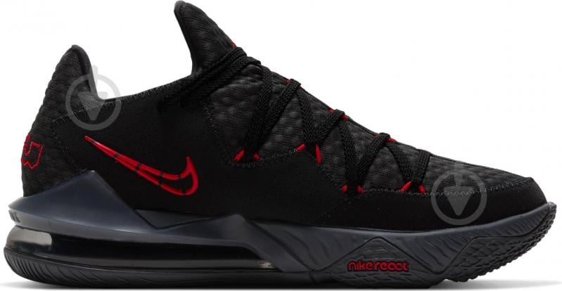 Кроссовки мужские Nike LEBRON XVII LOW CD5007-001 р.42,5 черные - фото 4 Кроссовки мужские Nike LEBRON XVII LOW CD5007-001 р.42,5 черные - фото 4