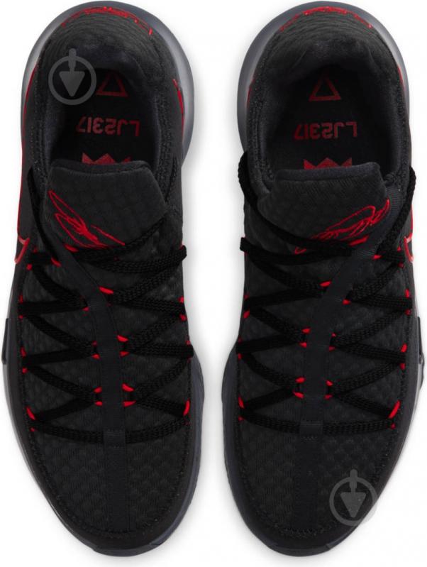 Кроссовки мужские Nike LEBRON XVII LOW CD5007-001 р.42,5 черные - фото 7 Кроссовки мужские Nike LEBRON XVII LOW CD5007-001 р.42,5 черные - фото 7